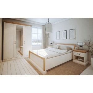 hálószoba garnitúra, északi sosna/vadtölgy, ROYAL 142136091 - Hálószoba bútor