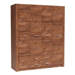 Szekrény, kőris világos, INFINITY I-18 142136600 - Hálószoba bútor