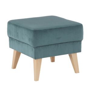 Puff, mentol/bükk, RODEZA 142137608 - Lábtartó, puff