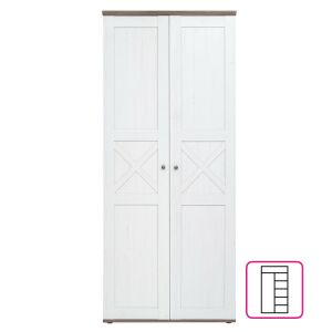 Szekrény, canyon fenyő/sonoma trüffel tölgy, TEINA SZF2D006 142137950 - Hálószoba bútor