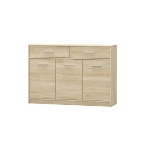 Komód 3D2S, sonoma tölgyfa, TEYO 142139184 - Nappali bútor
