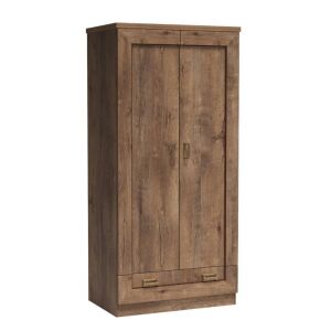 Akasztós szekrény, tölgyfa lefkas, TEDY TYP T7 142139342 - Hálószoba bútor