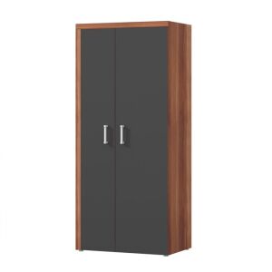 Akasztós szekrény, szilva/szürke grafit, CHERIS 1 142139447 - Hálószoba bútor