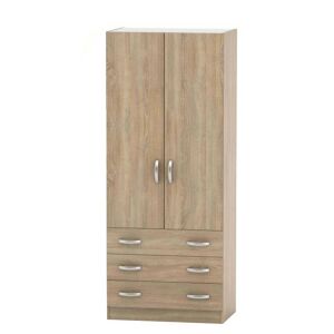 Szekrény, tölgy sonoma, BETTY 2 BE02-001-00 142140337 - Hálószoba bútor