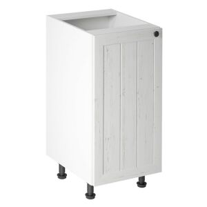 alsószekrény D40, balos, fehér/sosna andersen, PROVANCE 142140476 - Konyha bútor