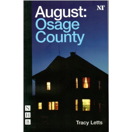 August: Osage County Tracy Letts-től. Dráma könyvborító. - Idegennyelvű könyv