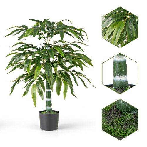 2 db 100 cm-es műbambusz szett cserépben 142158751