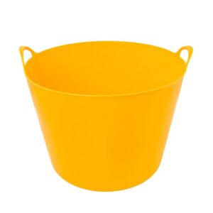 Flexibilis vödör 42 literes műanyag sárga