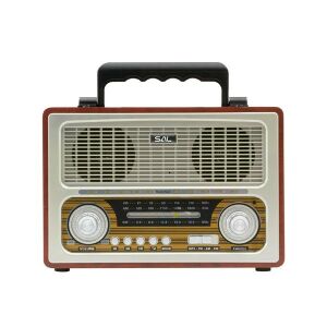 SAL RRT3 USB/SD/microSD/Bluetooth retro táskarádió 142160500 - Rádió