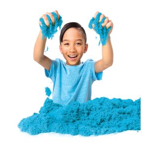 Kinetic Sand KNS RFL 2lb Colour Blue GML kézműves játék