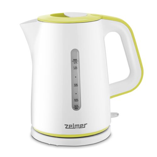 Zelmer ZCK7620G elektromos vízforraló 1,7 L 2000 W Fehér, Sárga 142167825