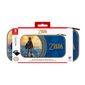 PDP Travel Case, Nintendo Switch, Official, Zelda Hyrule Blue, Konzol védőtok 142167938 - Játékkonzol táska