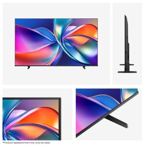 Hisense 43E7Q 109,2 cm (43") 4K Ultra HD Smart TV Wi-Fi Fekete Televízió 143799490 - Hisense