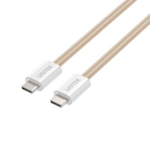 UNITEK C14141ACL01-1M USB kábel USB 2.0 USB C Arany 142168798 - Unitek