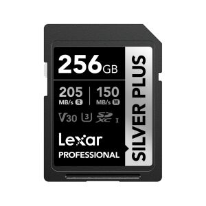 Lexar Professional SILVER PLUS 256 GB SDXC UHS-I Class 3 142168916 - Lexar
