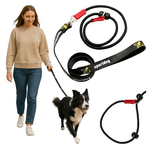 Smych nejlon tapadású 140 cm-es sétakötél edzéshez 142170721