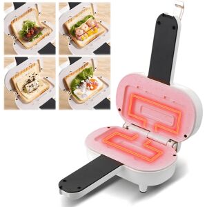 Szendvicsekhez, pirítósokhoz, szendvicsekhez, 700 W, tapadásmentes bevonattal