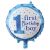 Lufik Első születésnapos fiú kerek lufi