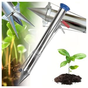 Kézi ültetőgép hagymák, palánták, növények ültetéséhez, hosszú acél 142171662 - Ültetőszerszám