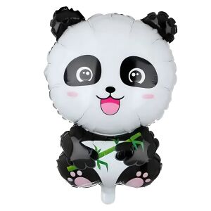 5 db-os panda állatos születésnapi lufi szett születésnapi bulikra