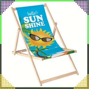 Leżak ogrodowy, drewniany, składany, kempingowy, plażowy, regulowany, 2 szt. 142172303 - Meble ogrodowe