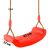 Piros műanyag gyerek hinta méretekkel