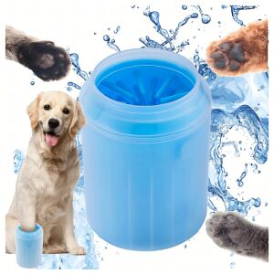 Szilikon kutya-macska mancstisztító pohár mancsok mosásához