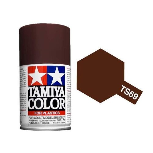 Tamiya TS-69 Linoleum Deck Brown Flat Spray festék 100ml műanyag modellekhez 