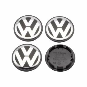 Set 4 capace jante aluminiu Volkswagen 65mm interior, 75mm exterior