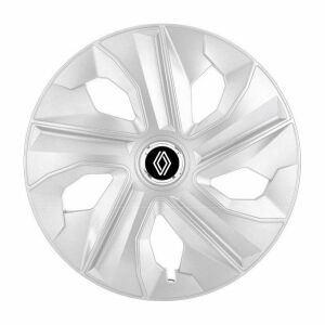 Set 4 Capace Roti potrivite jantelor de 16 inch, pentru Renault nou model Luna Gri