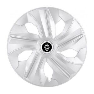 Set 4 Capace Roti potrivite jantelor de 14 inch, pentru Renault nou model Luna Gri