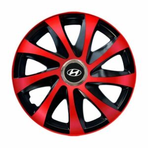 Set 4 capace roti Drift extra red R16 pentru gama Hyundai