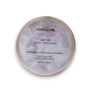We are Paradoxx, Detox, Celtic Salt, Exfoliating, Body Scrub, 200 g 142193398 - Testradír