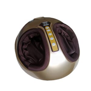 Aparat masaj picioare Shiatsu, cu incalzire, presoterapie, intensitate ajustabila, telecomanda, maro 145826863 - Aparate masaj pentru picioare