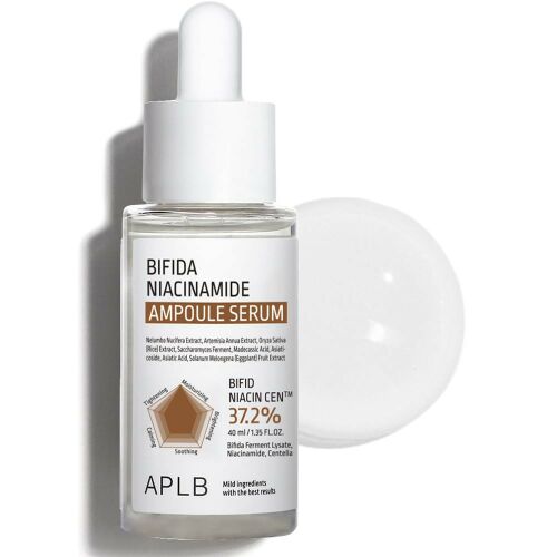 APLB Bifida Niacinamide Ampoule Szérum 40ml a bőr védőrétegének erősítésére és a rugalmasság javítására - Arcszérum