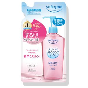 SOFTYMO Arctisztító Olaj - Speedy 210ml utántöltő tasak 142206191 - Smink lemosó