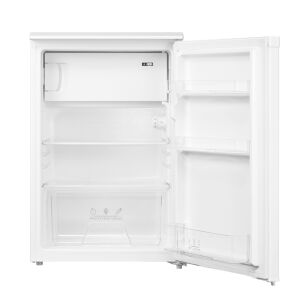 Nyitott VIVAX TTR-116E+ egyajtós hűtőszekrény belső nézete - Egyajtós hűtőszekrény