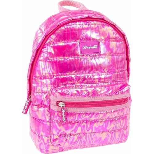 Girabrilla Gyermek Flitteres Hátizsák 28 x 12 cm - Sötét rózsaszín (19011)
