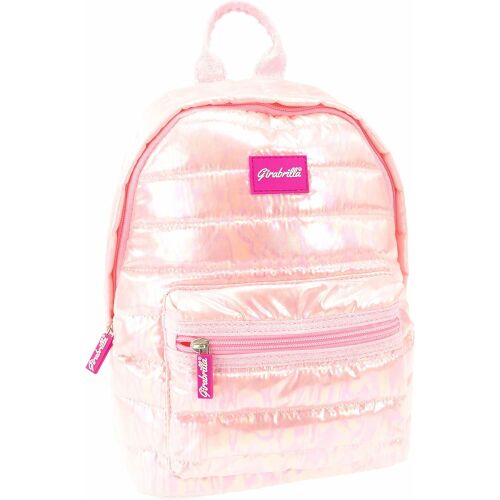 Girabrilla Gyermek Flitteres Hátizsák 28 x 12 cm - Világos rózsaszín (19010) 142212150