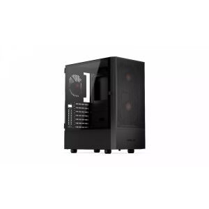 Krux Nadir Midi Torony Számítógépház + 1db 120mm + 2db 140mm ventilátor - Fekete (KRXD007) 142212159 - Krux