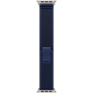 Curea pentru Apple Watch 49mm, Blue Trail Loop, Natural Titanium Finish - S/M (MXTT3ZM/A) 142212780 - Curea ceas inteligent