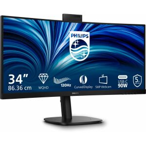Philips 3000 series 34B2U3600CH/00 monitor komputerowy 86,4 cm (34") 3440 x 1440 px Wide Quad HD LCD Czarny 144936345 - Monitor