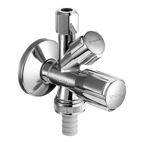SCHELL Comfort kombinált sarokszelep 1/2" - 3/8" - 3/4"