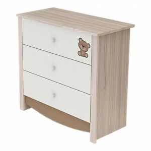 Todi Teddy 3 fiókos komód (2 doboz) 142218529 - Todi