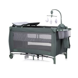 Chipolino Bella multifunkciós utazóágy - basil 142218630 - Utazóágy és Kiegészítői