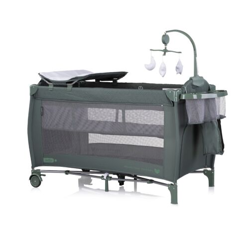 Chipolino Bella multifunkciós utazóágy - basil 142218630