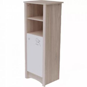 Todi Magic keskeny nyitott polcos + 1 ajtós szekrény (140 cm magas) 142218829 - Todi