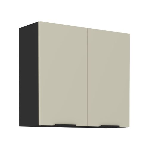 Felső szekrény, kasmír/fekete, ARAKA 80 G-72 2F 142222728