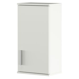 Faliszekrény, matt fehér LESSY NEW 04 142224324 - Faliszekrény