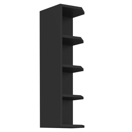 Felső sarokszekrény fekete, ARAKA/MENZO/SIBER 30 G-90 ZAK 142224464